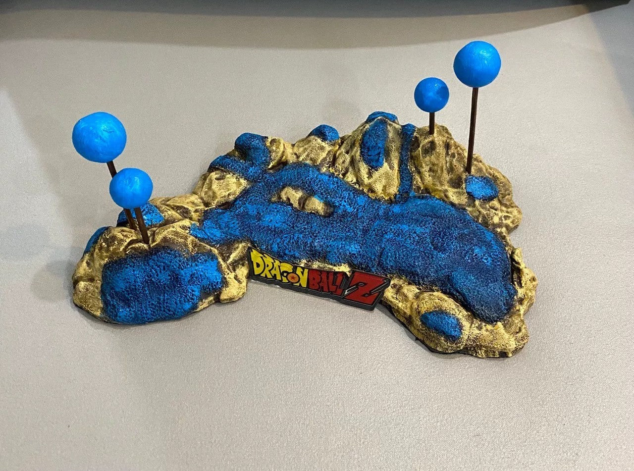 Simulated Dragon Ball Base Plate - Planet Namek