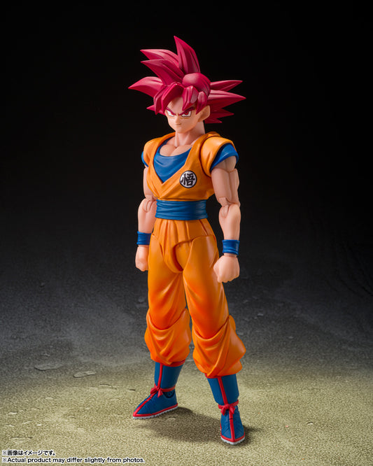 S.H.Figuarts Super Saiyan God Son Goku